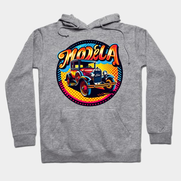 Ford Model A Hoodie by Vehicles-Art